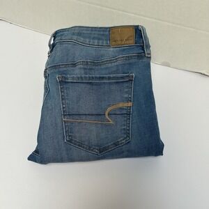 American Eagle Ne(x)t Level Stretch Mid-Rise Jegging Jean Size 10 Non-Distressed